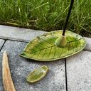 Ceramiczny zestaw do aromaterapii „Liść”