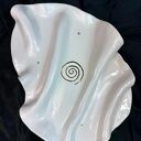 Golden Spiral Platter - patera z białej porcelany ze złotą spiralą