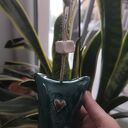 Ręcznie robiony dzwonek ceramiczny kot - uroczy dodatek do Twojego wnętrza