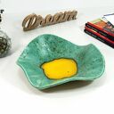 Misa ceramiczna Laguna w turkusowym kolorze - na przekąski i do salonu