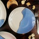 Komplet talerzy ceramicznych dla 2 osób