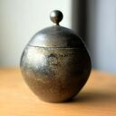Cukierniczka ceramiczna Ciemne Złoto i Srebro