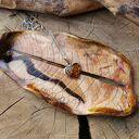 Ceramiczny liść, podstawka (c236)