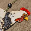 Kogut wiszący ceramiczny