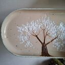 Zestaw talerzy ceramicznych - Drzewa