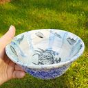 miska ceramiczna w morskie stwory