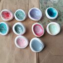 Ceramiczne kamyczki sensoryczne antystresowe - zestaw 10 sztuk