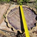 Patera ceramiczna na ciasteczka dla niej - rękodzieło 25 cm