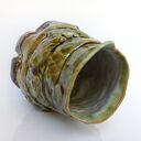 Ceramiczny wazon „Koronkowy Bufon” - unikat na domowe kwiaty