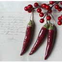 Papryczki chilli na choinkę