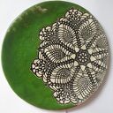 Zielona patera