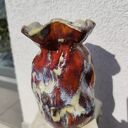 Kolorowy wazon ceramiczny handmade