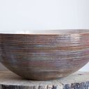 Ręcznie wykonana umywalka ceramiczna nablatowa