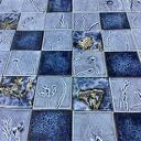 Zestaw kafli ceramicznych „Herbarium II” - 48 sztuk roślinnych dekorów