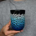 Kubek ceramiczny Serduszka Ombre 300 ml