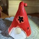 krasnal ceramiczny lampion 23