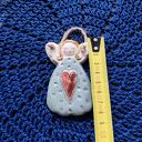 Ceramiczny anioł Wolna Chwila - ręcznie robiona dekoracja