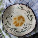 Patera „Kwiaty polne” - ceramika handmade