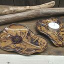 Komplet ceramicznych listków (c905)