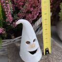 Ceramiczny duch - dekoracja na Halloween i jesień
