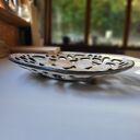 Ażurowa ceramiczna patera do serwowania i na prezent