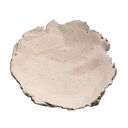 Talerzyk ceramiczny - mała podstawka z jasnej gliny do Twoich codziennych rytuałów