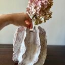 Wazon ceramiczny Oceanic Crush - morska rzeźba na Twoje wnętrze