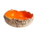 Miseczka ceramiczna do serwowania - ręcznie robiona z jasnej gliny
