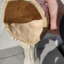 Anioł ceramiczny na komunię i chrzest - ręcznie wykonany