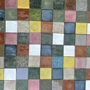 Kolorowe kafelki dekoracyjne - ręcznie zdobione płytki ceramiczne w stylu vintage /