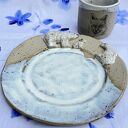 Zestaw ceramiczny Przyjaciele - kubek z liskiem i talerz z misiami