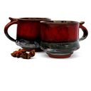 WYGRZANE I 2 szt - ceramiczne kubki