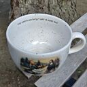Kubek ceramiczny Van Gogh - Pojedziemy w..., 600 ml (handmade)