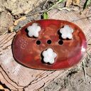 Mydelniczka ceramiczna we wzory - handmade do łazienki