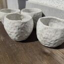 Osłonka ceramiczna do doniczki - ręcznie szkliwiona donica