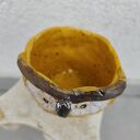 Osłonka do kwiatów Sowa z ceramiki - handmade do doniczek i ziół
