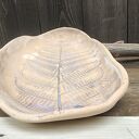 Ceramiczna patera liść paproci ( c876)
