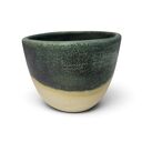 Ceramiczna czarka handmade w morskim turkusie