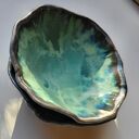 Dwie półmiseczki - ręcznie formowane ceramiczne do serwowania i pod biżuterię