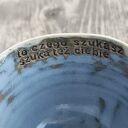 Ręcznie robiony kubek ceramiczny z sentencją 260 ml
