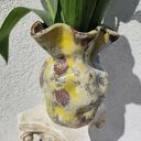 Wazon ceramiczny na kwiaty - ręczne wykonanie Wolna Chwila