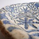 Duża misa ceramiczna „Wakacje w Hiszpanii” - ręcznie wykonana z gliny szamotowej