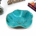 Turkusowa misa ceramiczna do serwowania