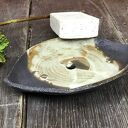Ceramiczna mydelniczka Miłorząb - ręcznie robiona polska ceramika