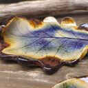 Komplet ceramicznych liści ( c883)