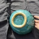 Misa ceramiczna do czipsów z żabką