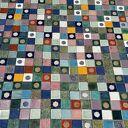 Mini kafelki patchwork ręcznie robione do kuchni i łazienki