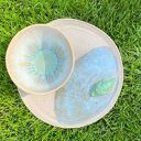 Ceramiczny zestaw do matchy i kawy - czarka z krokodylem