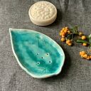 Ceramiczna mydelniczka "Liść"