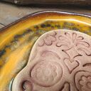 Talerzyk ceramiczny z czaszką ( c877)